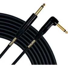 Mogami Gold Instrument Cable Angled - Straight Cable  25 ft.