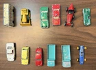 Vintage Lesney Matchbox Lot of 12, Parts or Entry Level Collector, Bulldozer