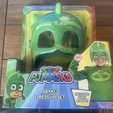 NEW PJ MASKS Gekko Dress Up Set Includes Shirt and Mask
