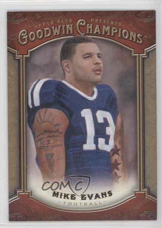 2014 Upper Deck Goodwin Champions Mike Evans #56 Rookie RC 1x9