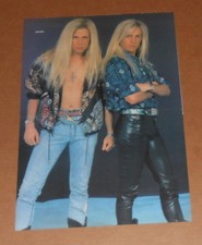 The Nelson Twins 1992 Poster 2-Sided 15.5x11