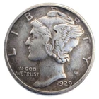 1929-P Mercury Dime VF Very Fine 90% Silver