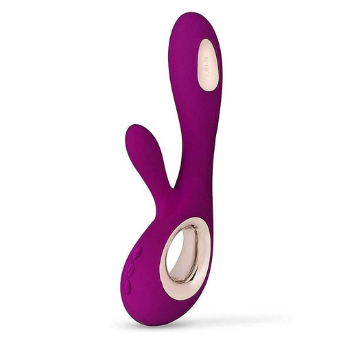Lelo Soraya Wave Rabbit Vibrator - Deep Rose - Picture 2 of 2