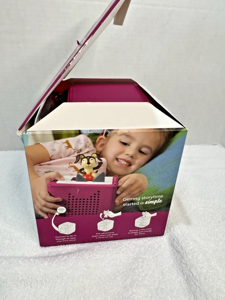 Tonies Disney Toniebox Audio Player Starter Set with Moana - Pink (10000762) LN™ - Image 4 of 4