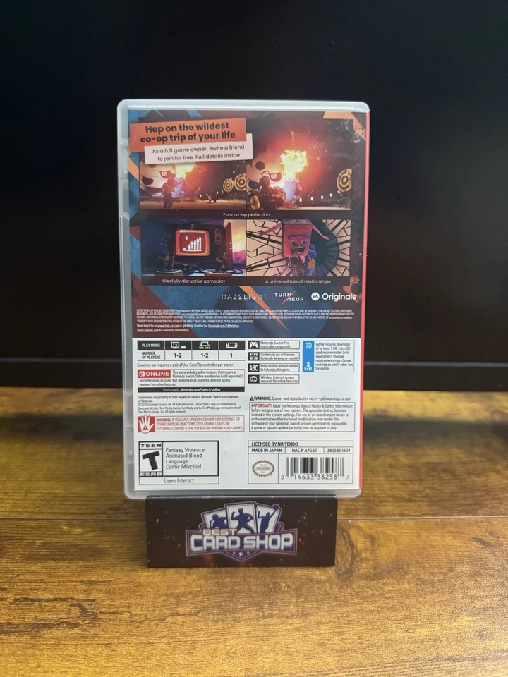 It Takes Two (Nintendo Switch, 2022) CIB - Complete - Image 3 of 4