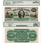 United States 1872 $50 State of South Carolina Revenue Bond Scrip Note - Legacy