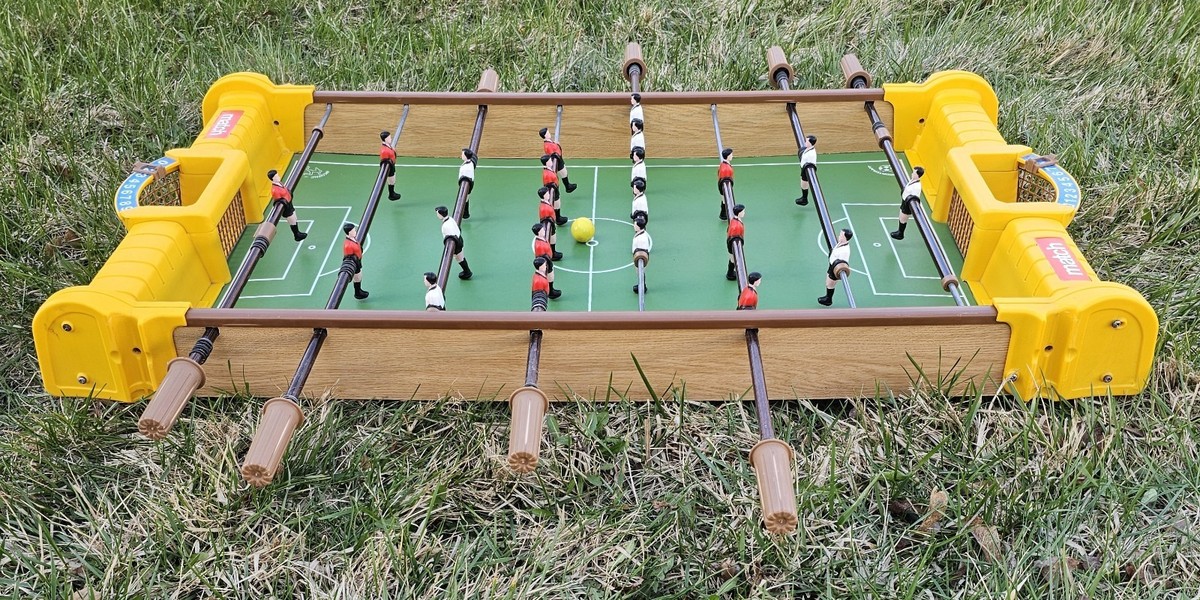 Vintage Sportcraft Arcofalc Tabletop Foosball Game Italy 37in