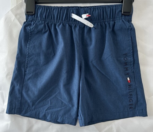 Tommy Hilfiger Boys Quick Dry Shorts Navy Size 8-10 Performance Activewear
