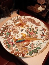 Royal Crown Derby Olde Avebury Plate 23cm Vintage 1st Quality Gold Rim VGC