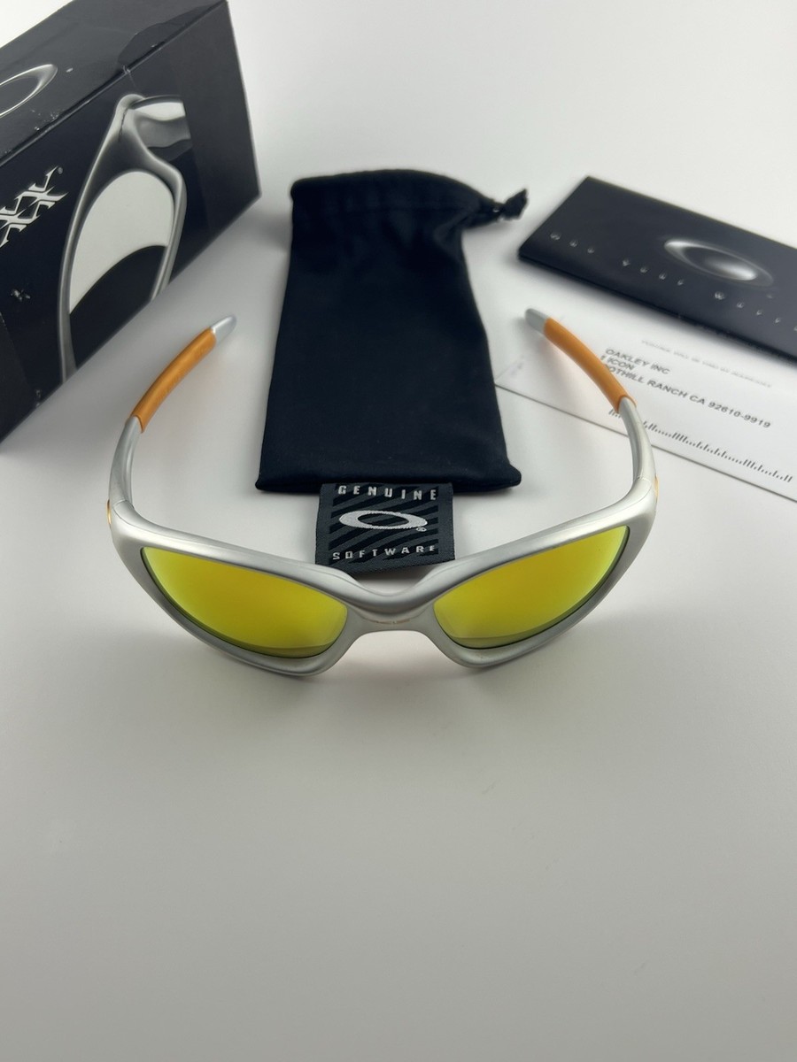 Oakley Twenty XX FMJ 5.56 Frame Fire Iridium Lens Orange Icons