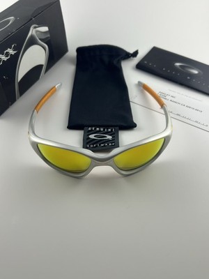Oakley Twenty XX FMJ 5.56 Frame Fire Iridium Lens Orange Icons