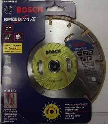 Bosch DBSW761DKO 7'' Speedwave Segmented Diamond Blade Swiss Made
