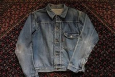 Levi's 40s Vtg Denim Jacket 506XX 1 Pocket Single Side Red Tab Big E Men's Outer