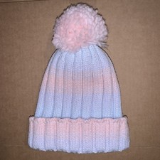 Carters 4-7 - 4A-7A Girls Knitt Ball Puff Beanie Winters Hat