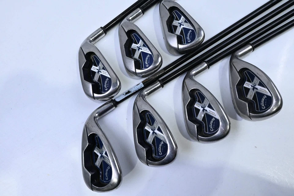 Callaway X-18 Irons / 5-PW+SW / Regular Flex Callaway System CW75 Shafts - Image 2 of 4