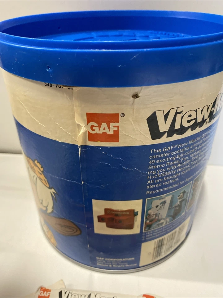 Juego de botes vintage Scooby Do And Pals View Master Deluxe--Juego completo Foto 4 de 4