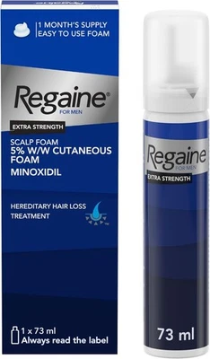 Regaine For Men Extra Strength Foam Hair Regrowth Treatment 1 Monatsvorrat