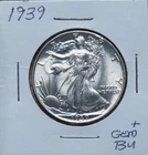 1939  GEM BU + Walking Problem Free Perfect Liberty Half Dollar 6115ERCS