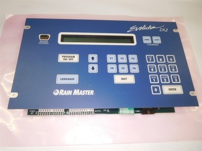 Rain Master Evolution DX2 Front Control Panel (S9)