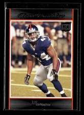 Ahmad Bradshaw RC: 2007 Bowman Rookie Card #140. rookie card picture