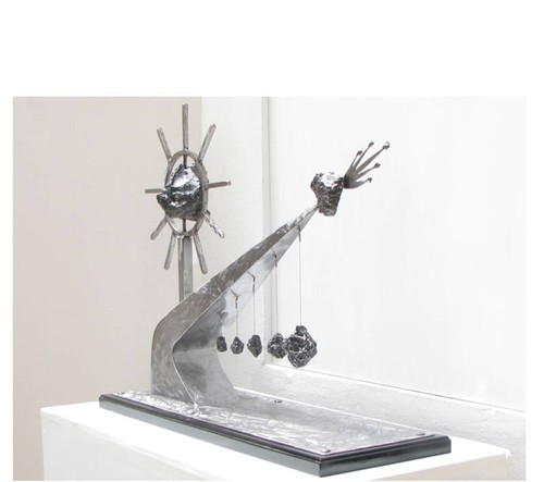 Iron Meteorite Sculpture "The Universe in Motion"