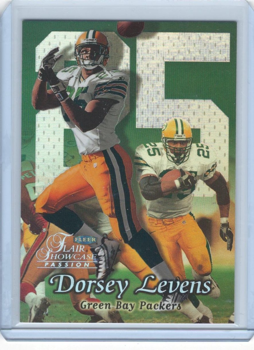 Dorsey Levens 1999 Flair Showcase #69 Green Bay Packers | eBay