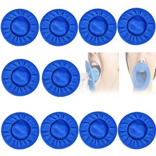10Pcs Dental Mouth Opener Disposable Sterile Rubber Dam Cheek Retractor Blue