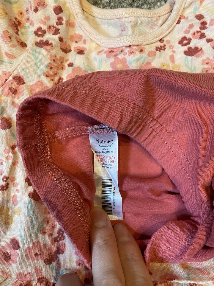 Nutmeg Baby Girl 36 Months Leggings & Top eBay