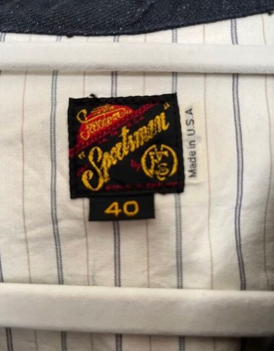 Chaqueta de mezclilla de colaboración Mr. FREEDOM CAÑA DE AZÚCAR talla 40 rara hecha en EE. UU. - Imagen 4 de 5