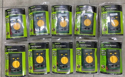 Greenlee DM-40 DMM, 600V AC/DC w/ temp | eBay