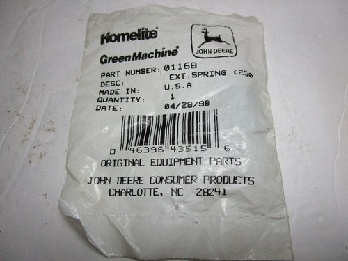 Homelite 01168 Chainsaw Extension Spring for 250, 300 chainsaw - Picture 3 of 3