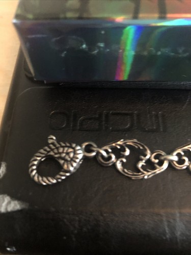Gucci Silver Crystal GG Marmont Bracelt Double G Logo Statement Jewelry - Picture 2 of 10