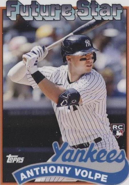 2023 Topps Throwback Thursday #TBT - Anthony Volpe #106 - 1 of 1
