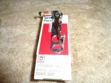 Distributor Ignition Points, NOS 1233894.  30 Buick, 37-62 Chevy car/Truck 6 cyl