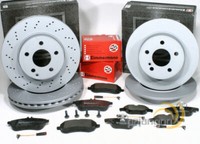 Zimmermann Bremsen Ø295 Mm + 300 Mm Vorne Hinten FüR Mercedes C-Klasse W204 S204