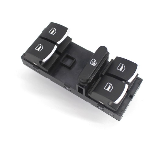 6PCS Chrome Window Headlight Mirror Switch Set for VW Passat B6 Jetta 5ND959857 - Picture 5 of 5