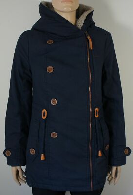 Ragwear Jane S Damen Parka Winter Jacke dunkelblau NEU 24