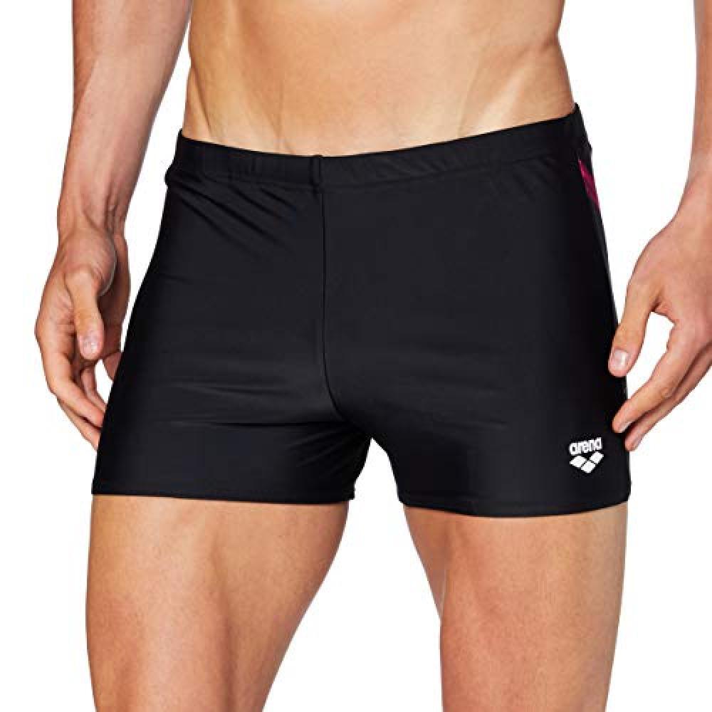 (TG. 80) Arena M City Lights Short, Pantaloncino Nuoto Uomo, Nero (Black), 80 -