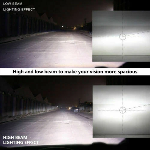 LED Headlight Kit or LED Foglight Kit 12000LM & 96W/Set - Bulb H7, White 6500K - Image 4 of 4