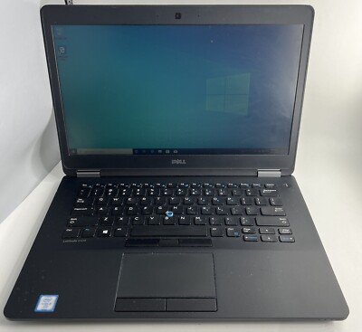 Dell Latitude E7470 2.40GHz Core i5-6300U 8GB RAM 256GB SSD 1920x1080 Win10 Pro