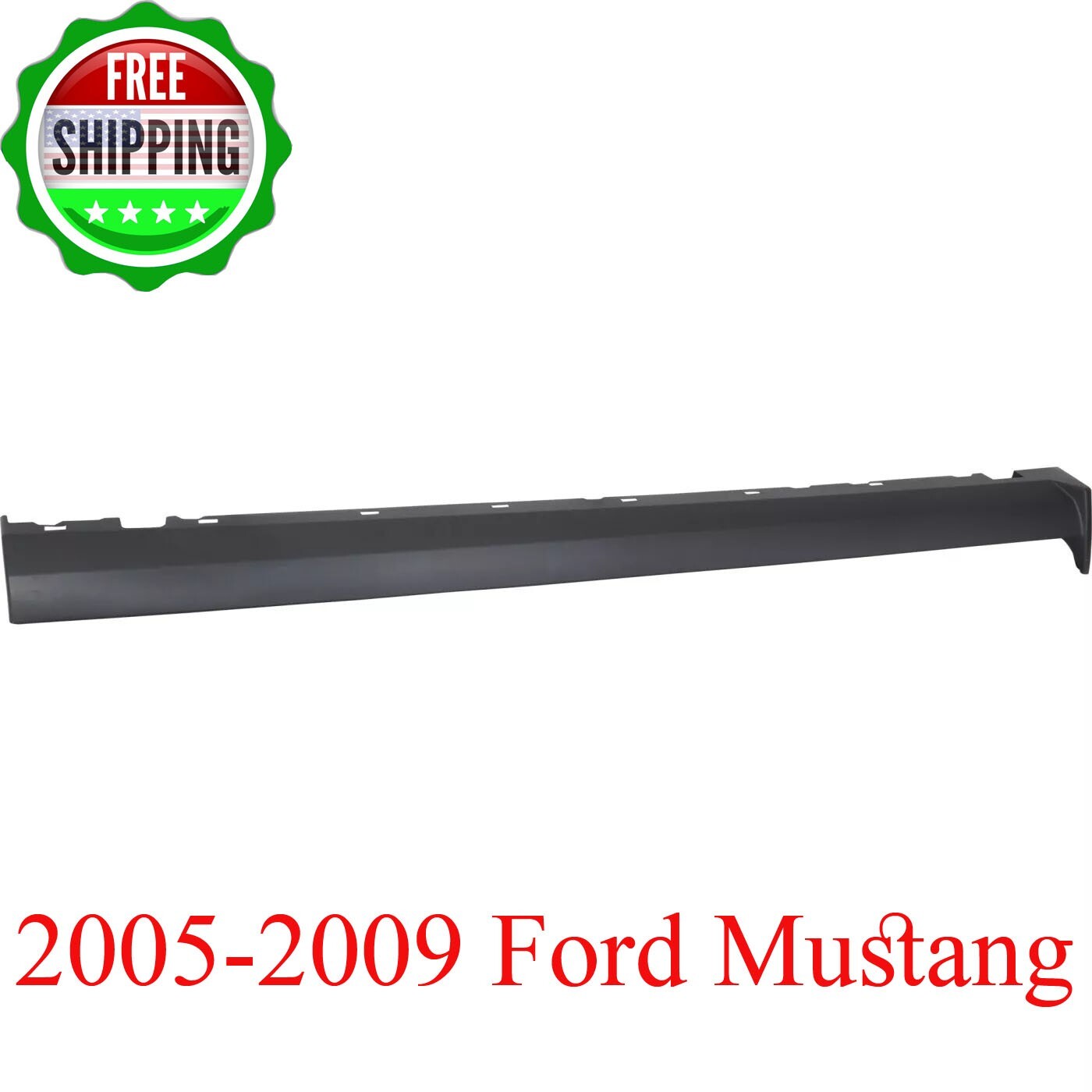 New Rocker Panel Trims Driver Left Side For 2005-2009 Ford Mustang FO1606103