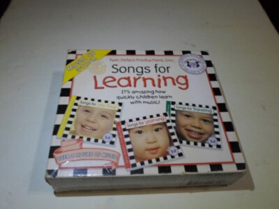 Twins Sisters Prod Songs for Learning: Music CD 3-Pack