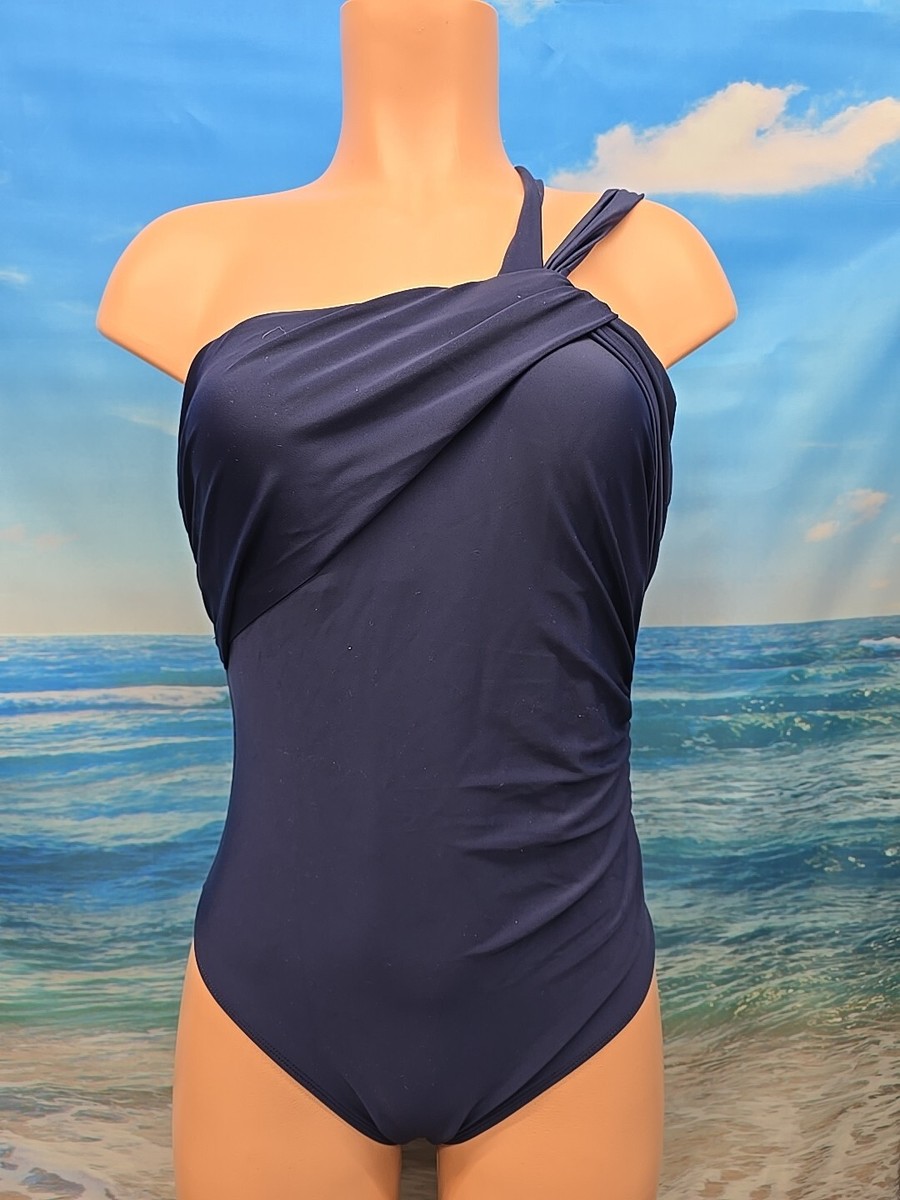 Cupshe オープンバック ワンショルダー ブルー ワンピース水着 NWT Cupshe Womens One Piece Swimsuit Small Blue One Shoulder