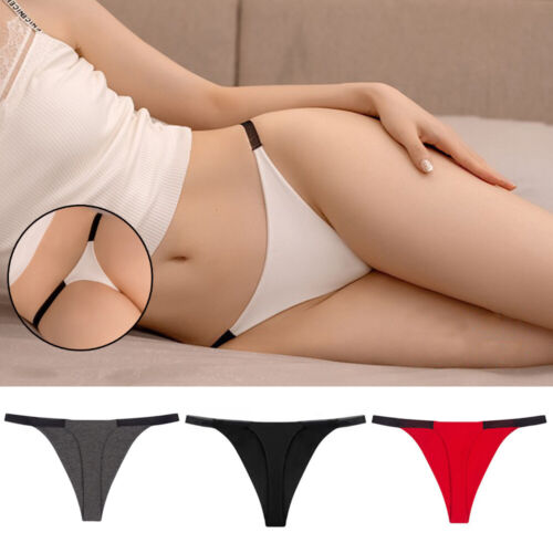 Sexy Thong G-string Bikini Cotton G-string Underwear Briefs for Woman Panties US