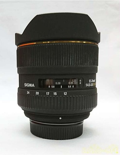 Sigma Af-Mf 12-24Mm F4.5-5.6 Dg Hsm Standard Zoom Lens For Nikon used from japan - Picture 5 of 8