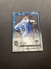 2019 Topps Tribute Tribute Auto Blue /150 Yusei Kikuchi #TA-YK Rookie Auto RC