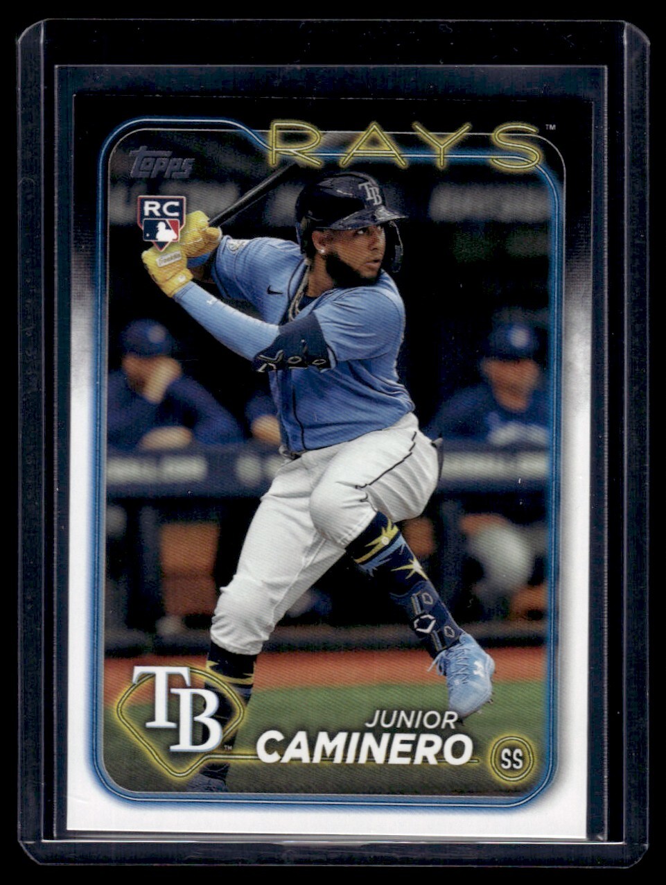 2024 Topps Junior Caminero RC Tampa Bay Rays #628