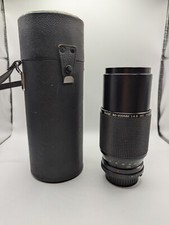 Vivitar 80-200MM 1:4.5 Mc Zoom 58MM Camera Lens w/Carrying Case