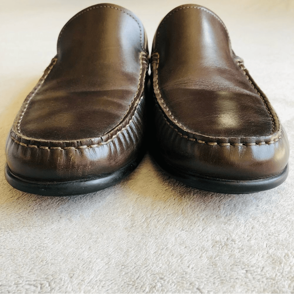 ECCO Classic Moc 2.0 Dark Brown Leather‎ Loafers Men\'s 43 (9.5) NWOT Condition Men main image 3