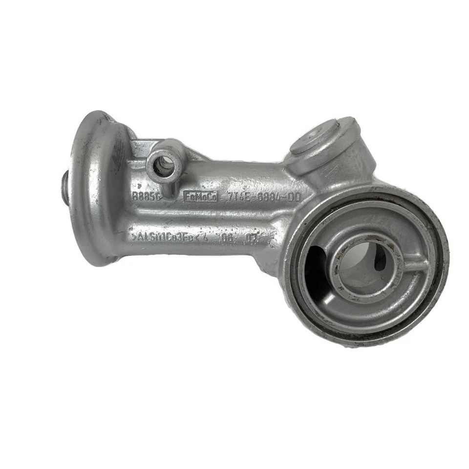 Adaptador de filtro de óleo Ford 2007-2009 3.5L 3.7L Flex Taurus Sable MKZ OEM 7T4E6884DD - Imagem 3 de 4